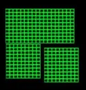green and black  background