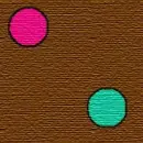 brown and dots  background