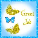 three butterflies