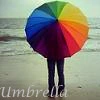 rainbow umbrella