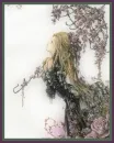Lady with umbrella