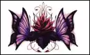 Heart, Roses, Butterflies