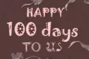 happy 100 days to us