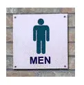 bathroom signs