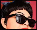 wayfarers retro girl