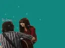 camp rock  lake background 