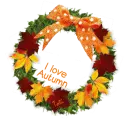 I love Autumn wreath