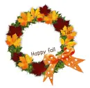 Happy Fall wreath