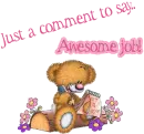 Bear writing comment