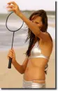 Badminton girl