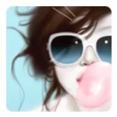 Bubblegum girl