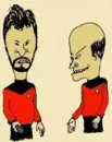 beavis and butthead as trekkies