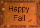 happy fall