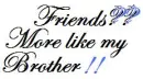 friend/brother