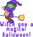 witch you  a magical halloween