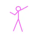 dancing stickman