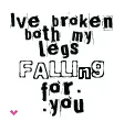 im falling for you