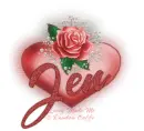 Heart n Rose Jen