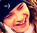 Gorgeous smile of tom kaulitz
