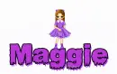 Purple Girl: Maggie