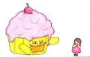evil cupcake!