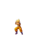 Goku power up