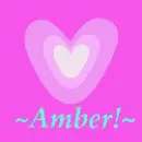 amber heart!