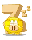 how a pig sleeps