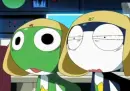 Keroro didn't change his expressoin