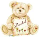 Bear with Pillow - Rachel
