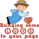 angel boy with heart