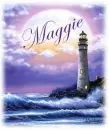 Lighthouse - Moonlit Waters - Maggie