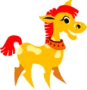 Horse cartoon