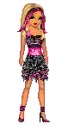 Hot Pink Black Girl Doll
