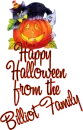 Happy Halloween from the Billiot Family