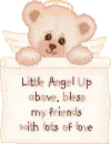 Bear angel blessings