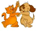 Puppy With A Kitty Dance