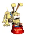 Dog Drinking