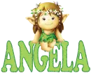 Green elf Angela