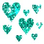 blue hearts