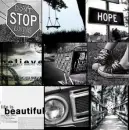 Black and white icons