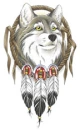 Wolf Dreamcatcher