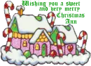 gingerbread house ann