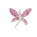 pink saphire butterfly