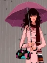 In the rain