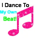 i dance to my own beat