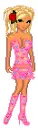 Pink Heart Girl
