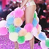 colorful fur