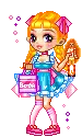 girl with barbie