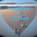 footprints in the sand